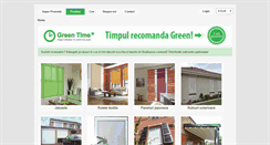 Desktop Screenshot of green-t.ro